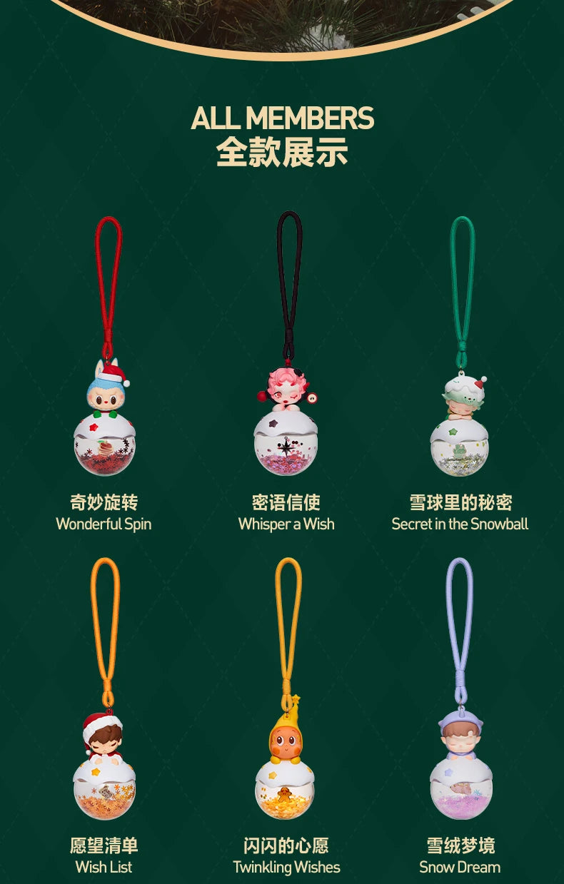 POP MART Leuchtender Anhänger „Apfel meines Auges“ Kawaii-Figur