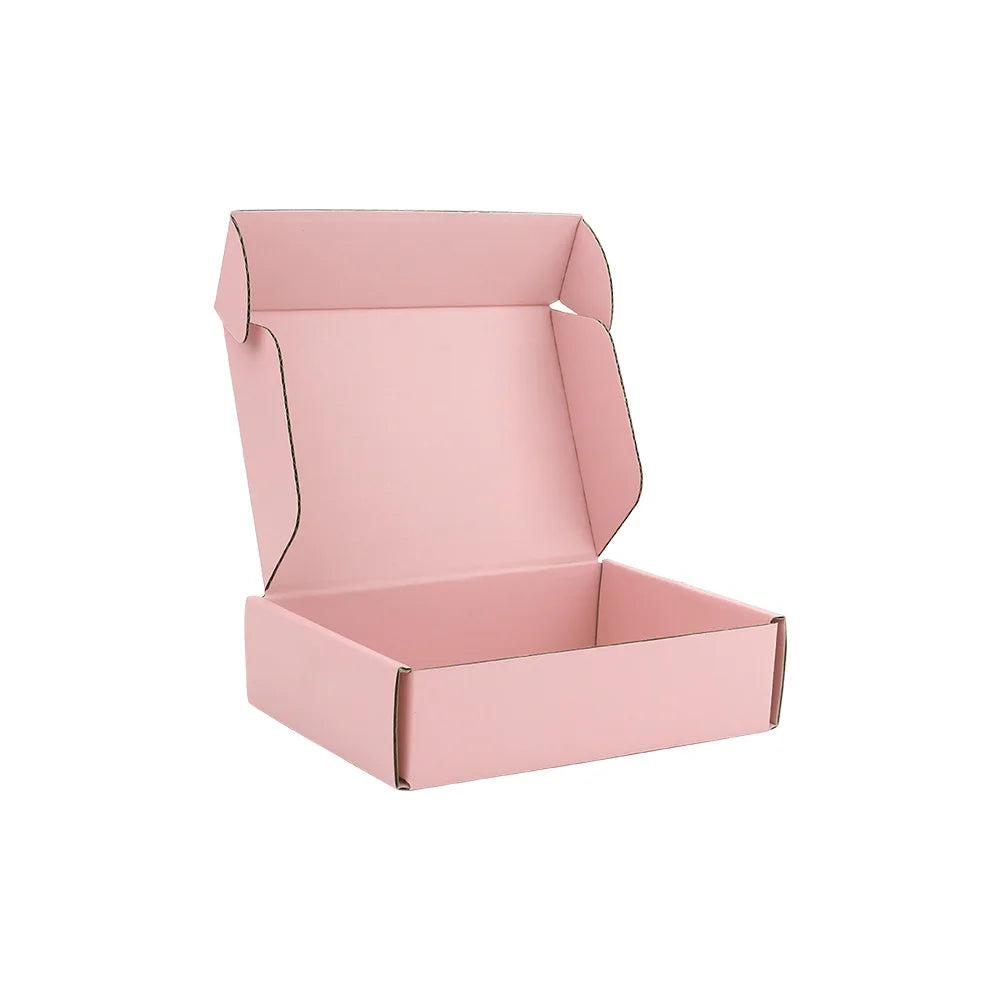 Dicke Faltschachtel, dreilagiger Karton, 10er-Packung in verschiedenen Farben