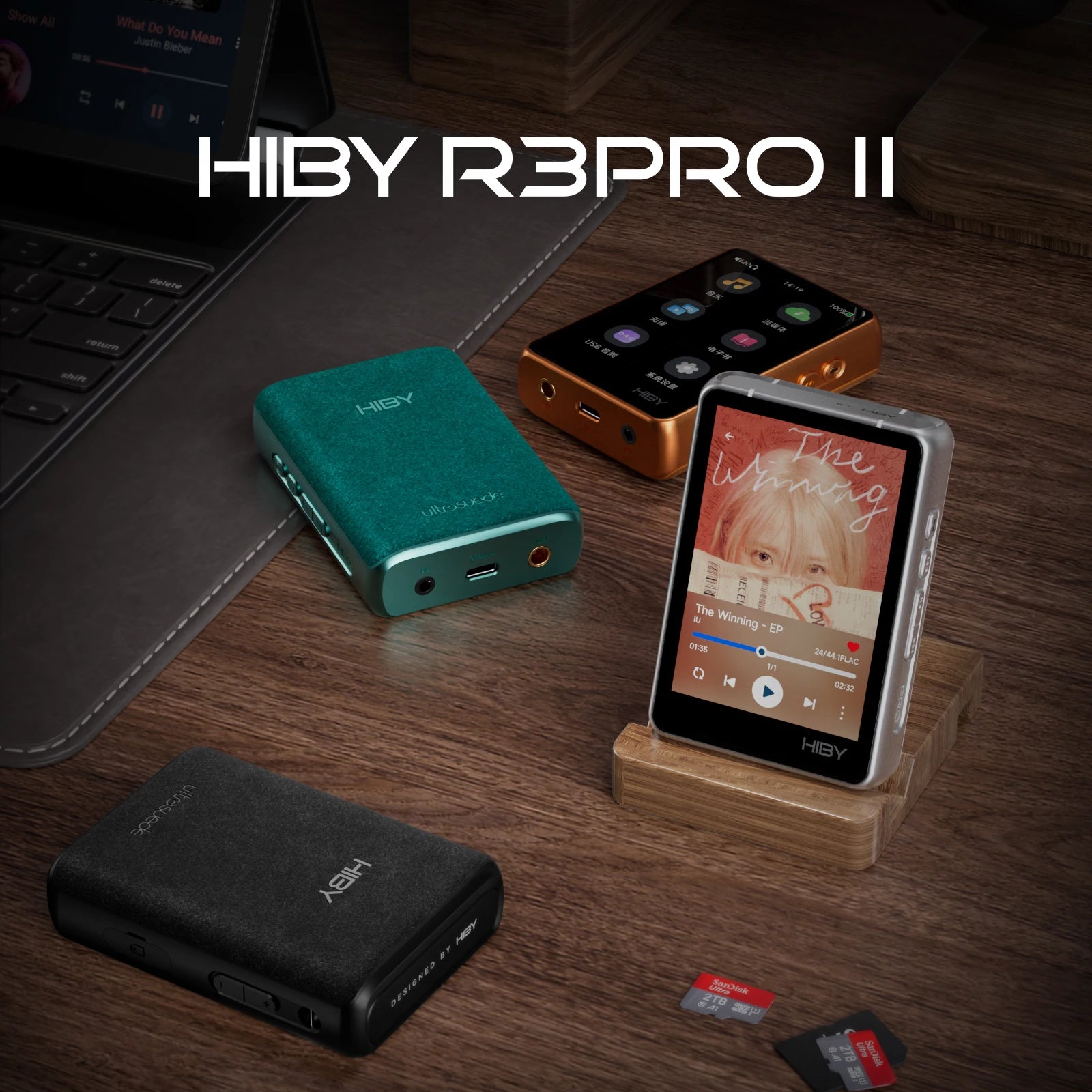 HiBy Lecteur HiFi Portable Double CS43198 DAC 4000mAh