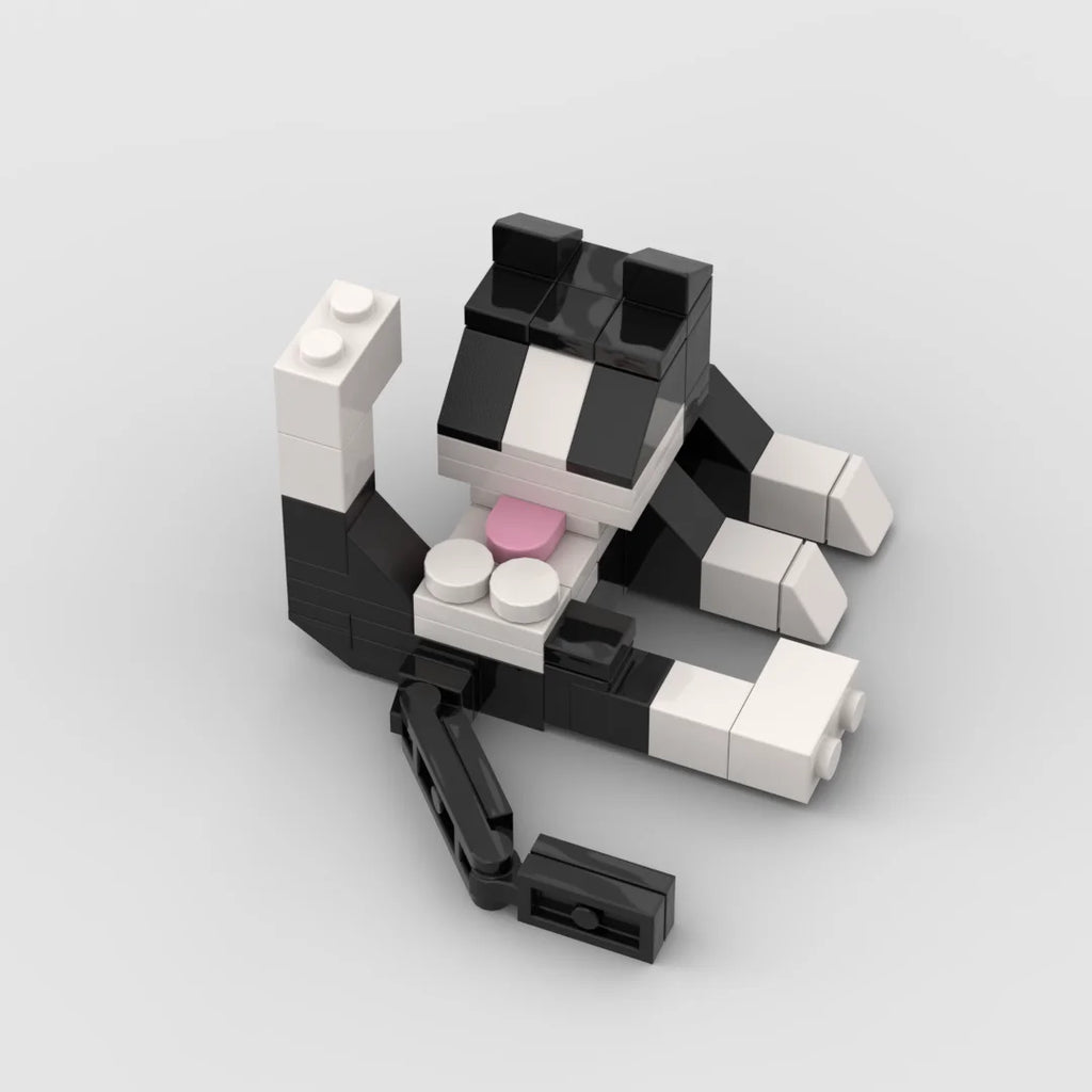 Série Animale 62 Pièces Briques MOC Chat Figures Bricolage Blocs De Construction Enfants Jeux Éducatifs Cadeau Anniversaire by LSDLBoutique.ch