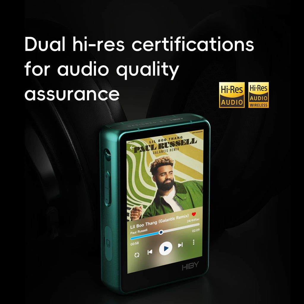 HiBy Lecteur HiFi Portable Double CS43198 DAC 4000mAh