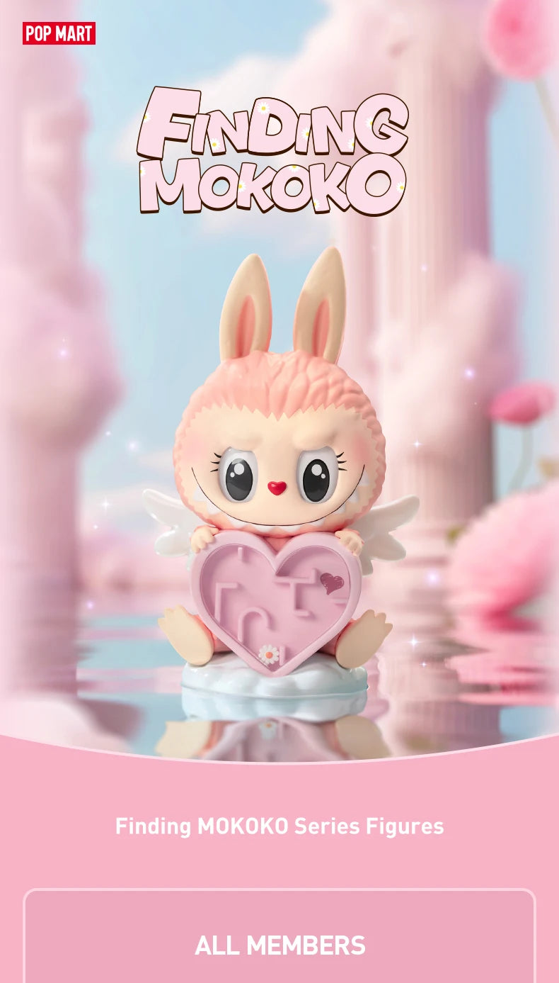 POP MART Mokoko Figur PV Blind Box Kawaii Kollektion