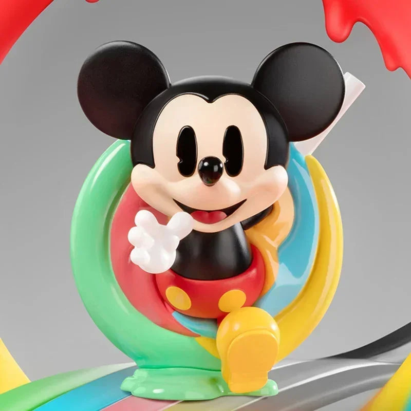 POP MART Mickey Disney PVC-Figur Kawaii Mehrfarbig