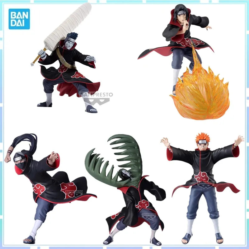 Bandai Original Banpresto Anime Naruto VIBRATION STERNE Hoshigaki Kisame Uchiha Itachi Zetsu Schmerz Kakuzu Action Figur Modell Spielzeug