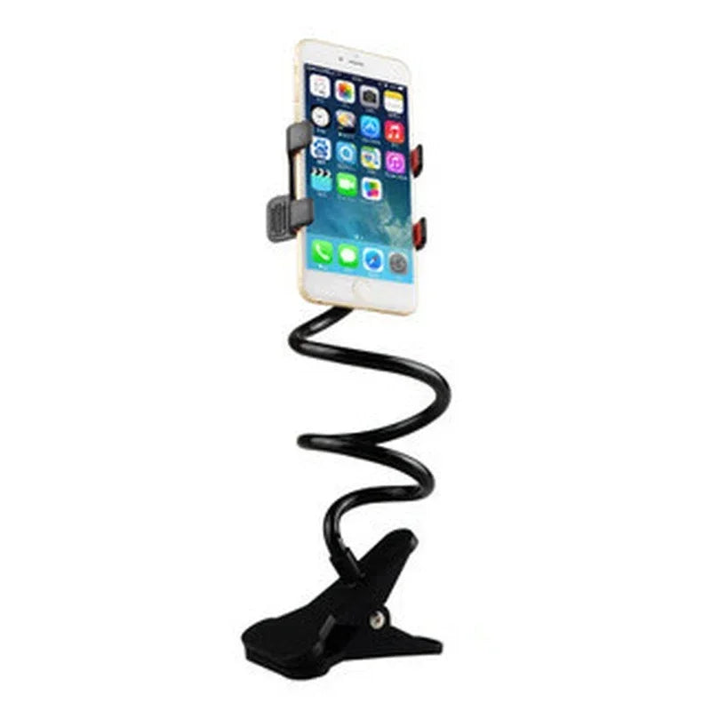 VIKEFON Support Clip Téléphone Flexible 70 cm Bureau Lit