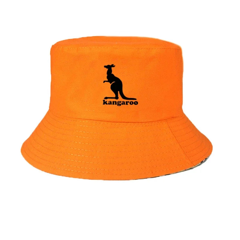Kangaroo Chapeau Imprimé Animal En Coton Respirant