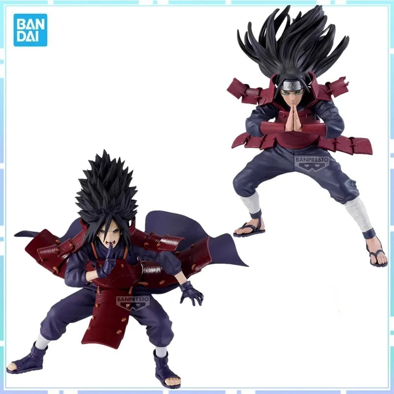 Bandai Original BANPRESTO Anime NARUTO Uchiha Madara Senju Tobirama VIBRATION STERNE-SENJU HASHIRAMA PVC Action Figure Modell Spielzeug