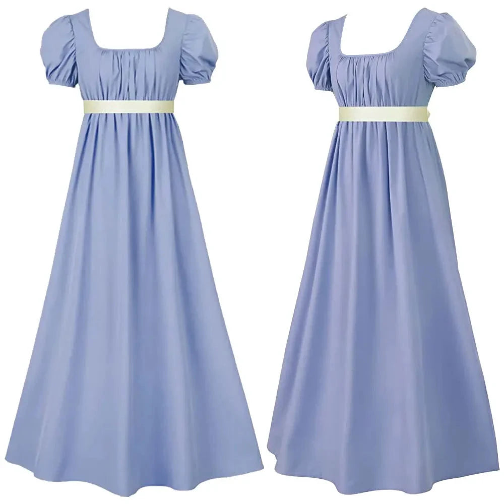 Robe longue style Regency - Tea Dress