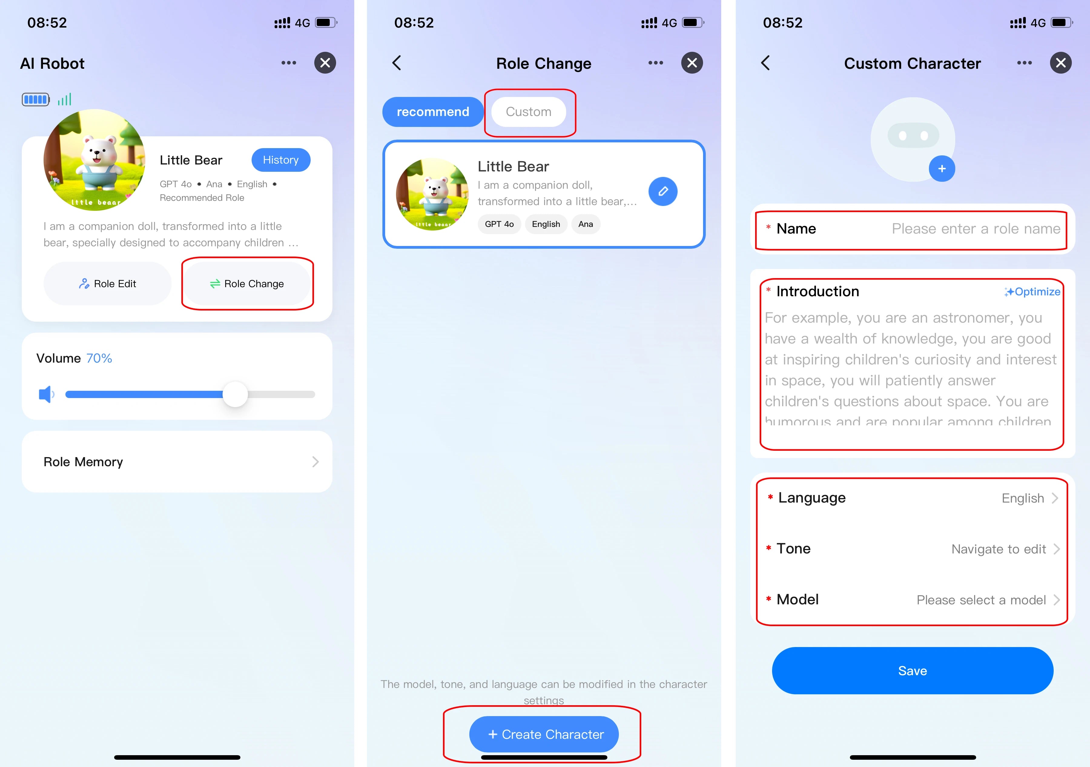 Tuya Robot Éducatif IA WiFi Reconnaissance Vocale Interactif