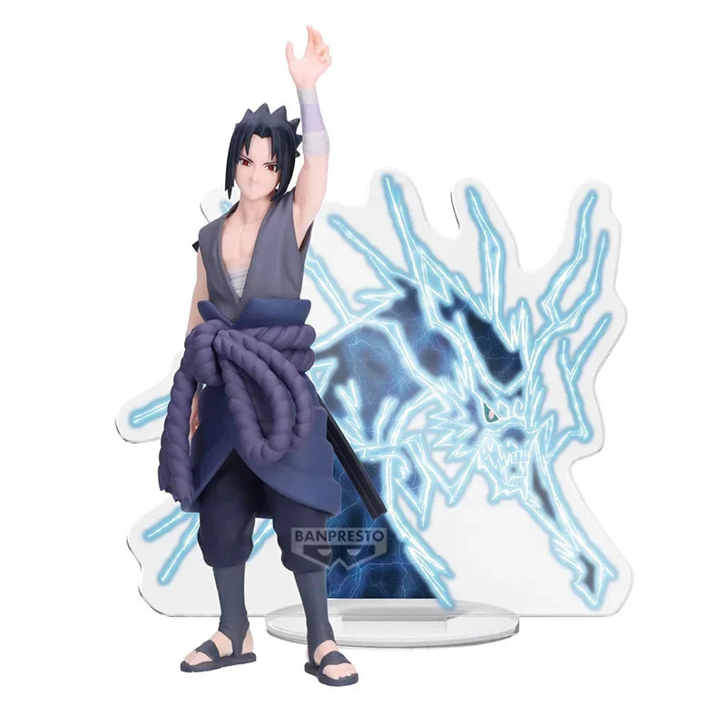 Bandai Original Banpresto Anime NARUTO Panel Speccule Uchiha Sasuke PVC Actionfigur Sammlerstück Spielzeug Geschenk