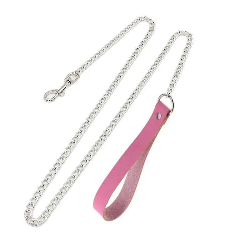 Collier ras du cou style gothique punk en cuir synthétique