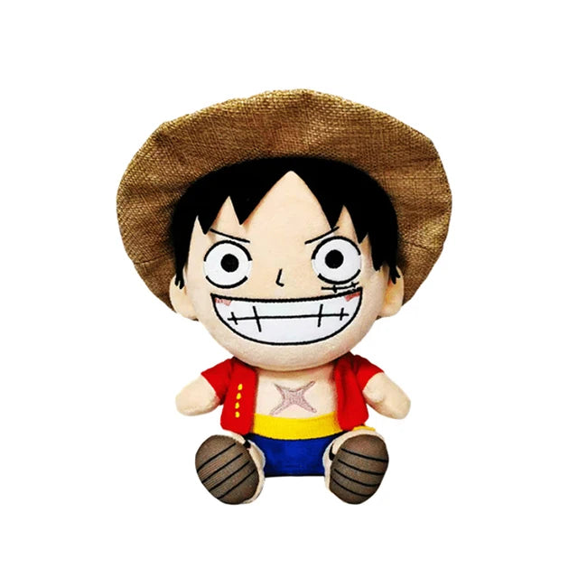 Peluche One Piece – Personnages Luffy, Chopper, Ace, Zoro, Law