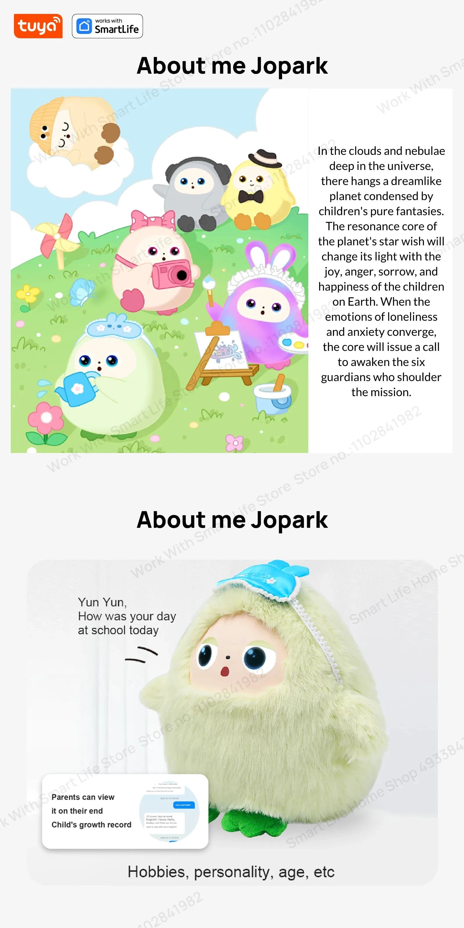 BOBO Grauer Roboter-Plüsch mit KI, LED-Augen und USB-Sprachsteuerung