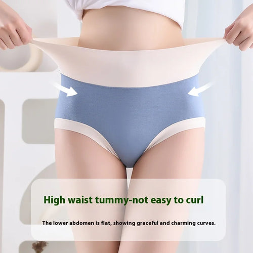 Culotte Femme Modal Taille Haute Patchwork Confort