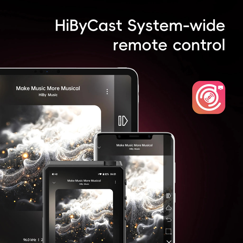 HiBy R6 III Lecteur Musique Portatif Aluminium Android 12