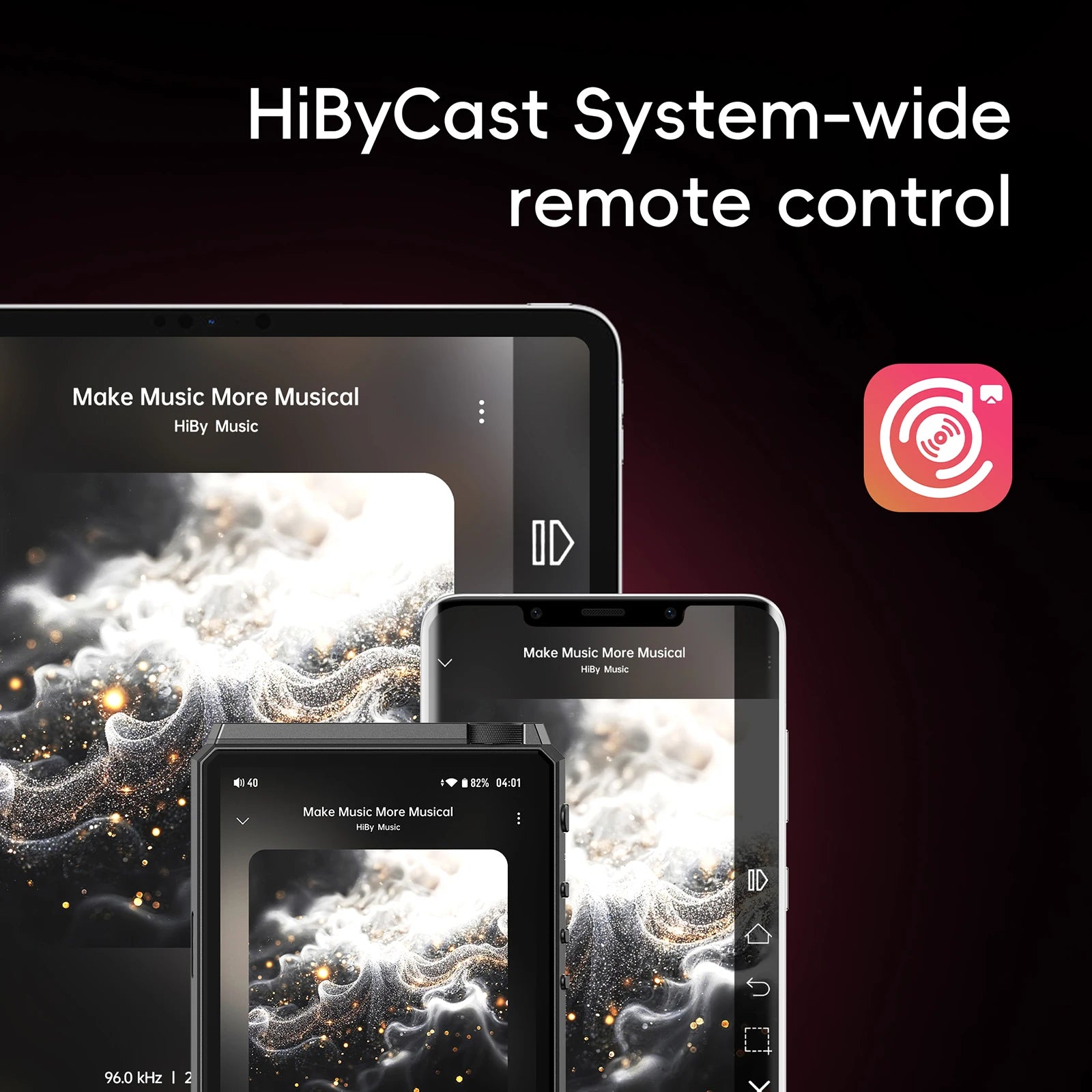 HiBy R6 III Lecteur Musique Portatif Aluminium Android 12