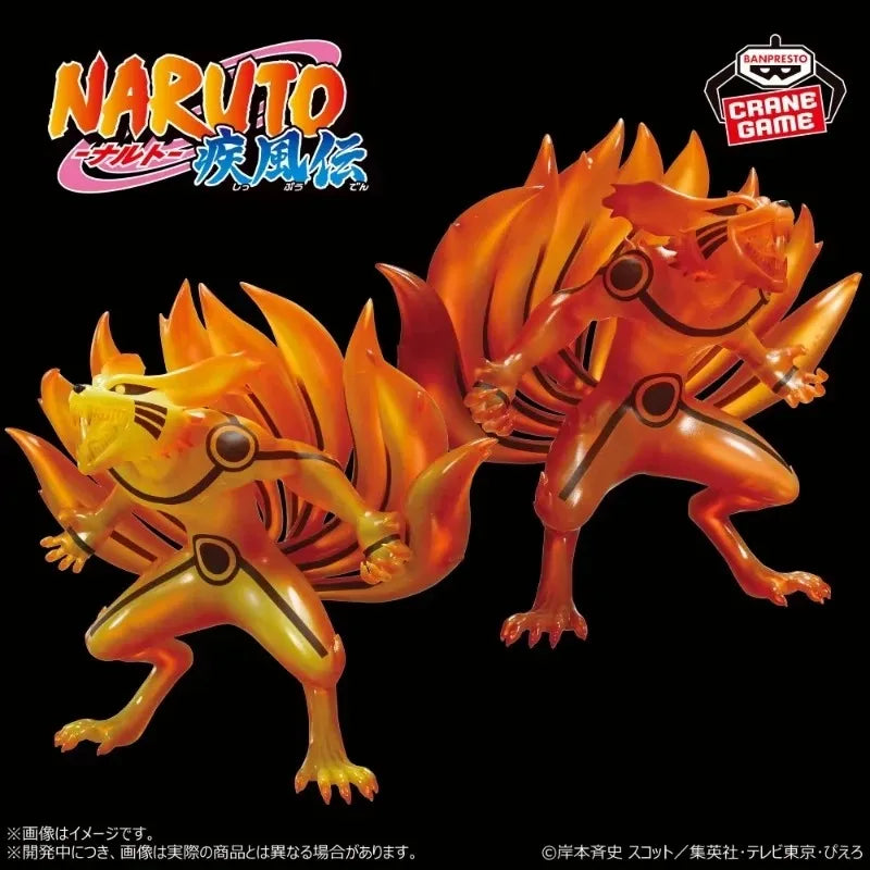 Bandai Original BANPRESTO Anime Naruto Shippūden Kurama Kyuubi PVC Figure Sammeln Modell Spielzeug Geschenk