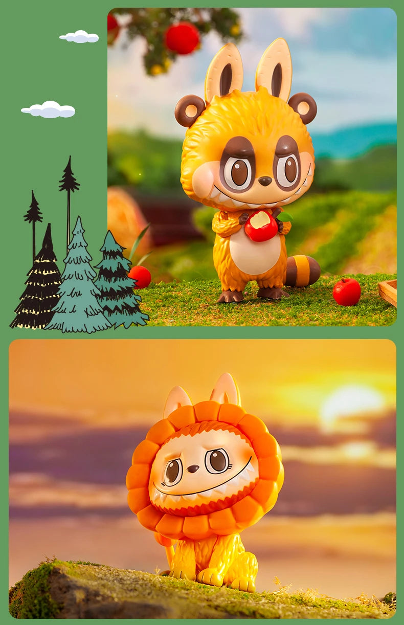Pop Mart Labubu Brown Monster Figurine Blind Box
