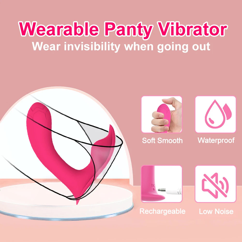 Vibromasseur Connecté Bluetooth Au Design Ergonomique en Silicone Pour Stimulation Clitoris et G Spot by LSDLBoutique