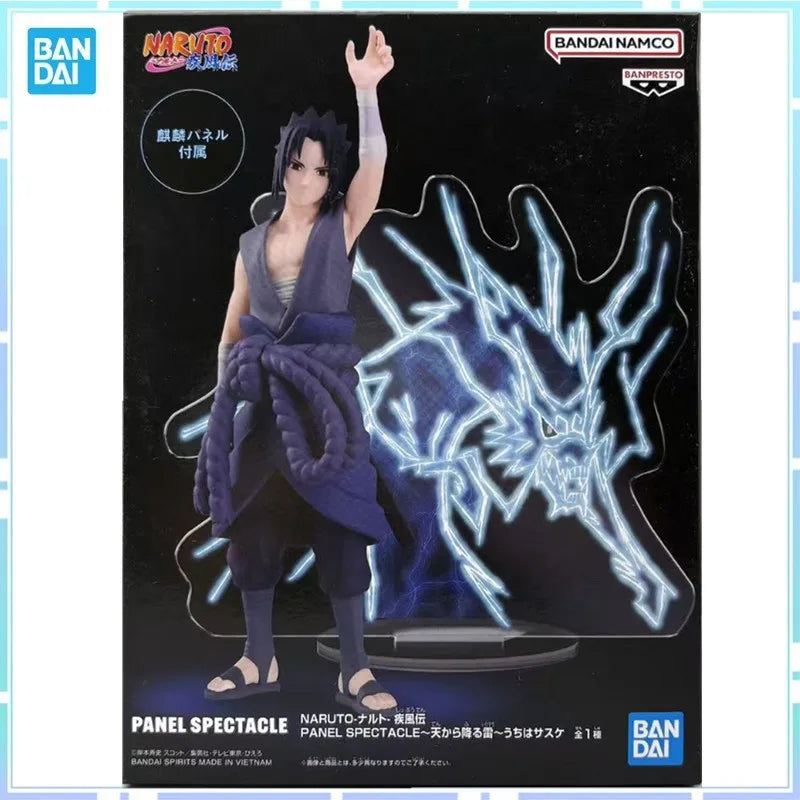 Bandai Original Banpresto Anime NARUTO Panel Speccule Uchiha Sasuke PVC Actionfigur Sammlerstück Spielzeug Geschenk