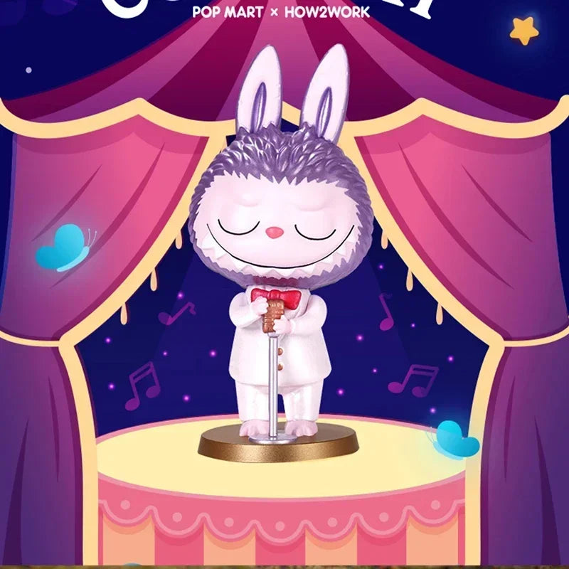 Pop Mart Labubu Forest Konzert PVC-Figurenkollektion