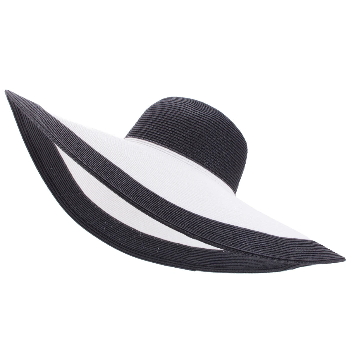 Chapeau de paille pliable à large bord – Lawliet A330