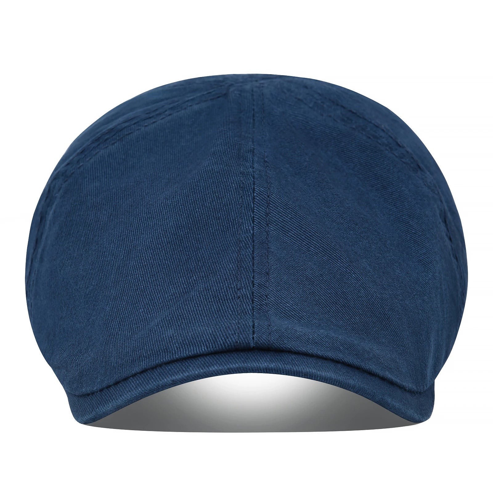 VoBoom Casquette Plate Coton Ivy Bleu Marine Unisexe