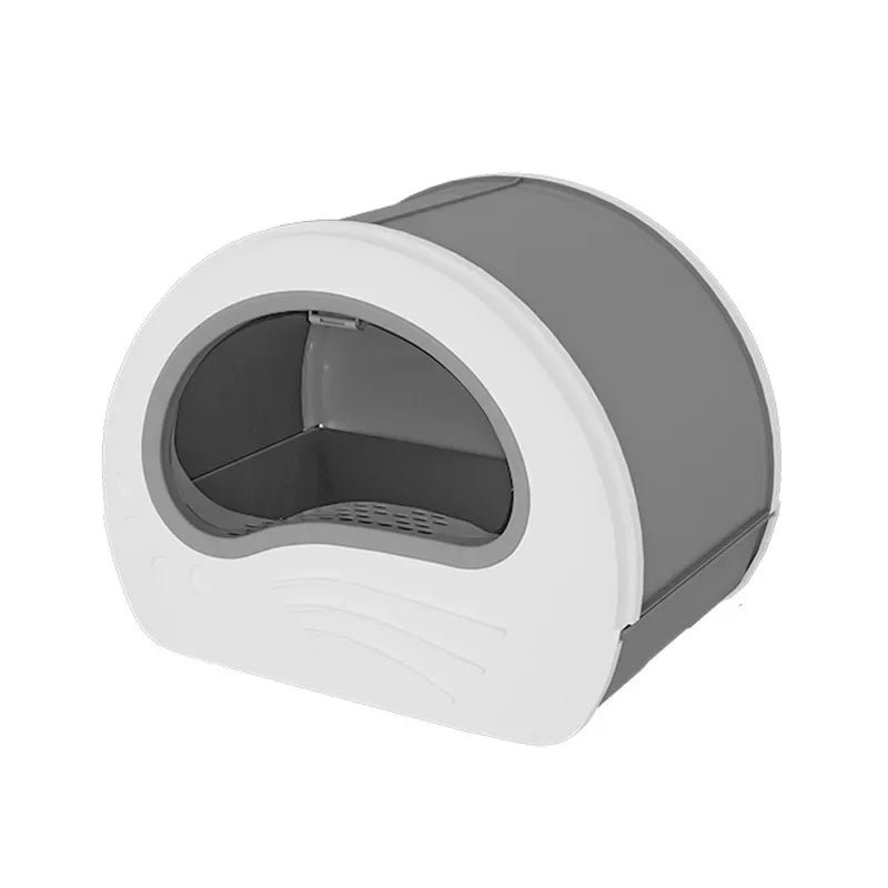 Maison De Toilette XXL Pour Chat Bac À Litière Fermé Avec Double Porte Et Tiroir by LSDLBoutique