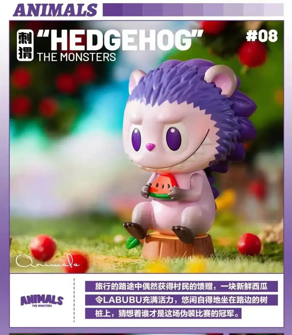 Pop Mart Labubu Brown Monster Figurine Blind Box