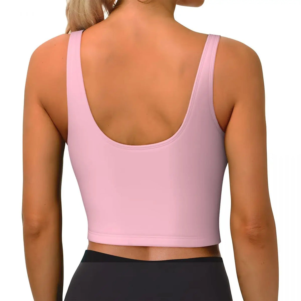 Soutien-Gorge De Sport Rose Avec Motif Fraise Imprimé