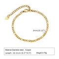 Bracelet trombone réglable – Acier inoxydable