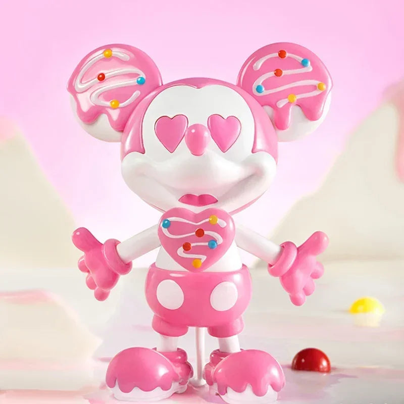 POP MART Mickey Disney PVC-Figur Kawaii Mehrfarbig
