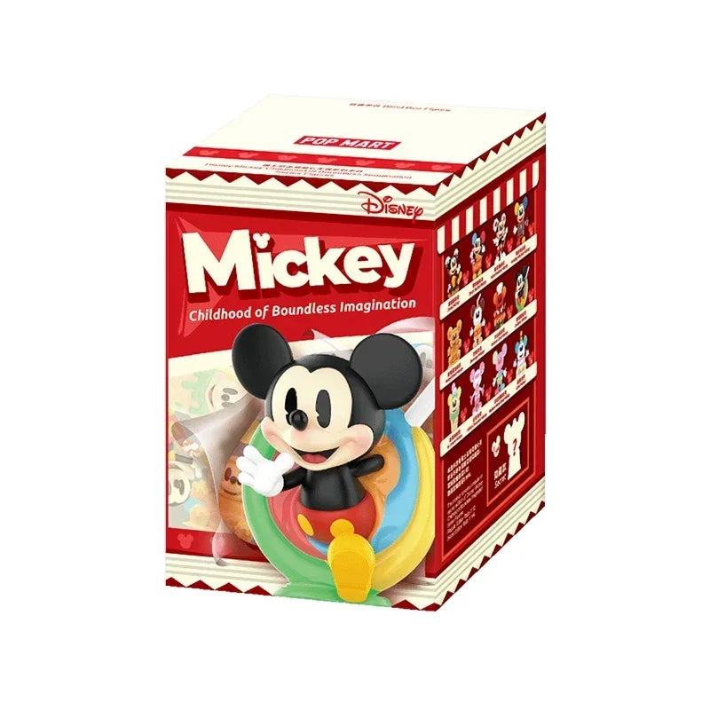 POP MART Mickey Disney PVC-Figur Kawaii Mehrfarbig