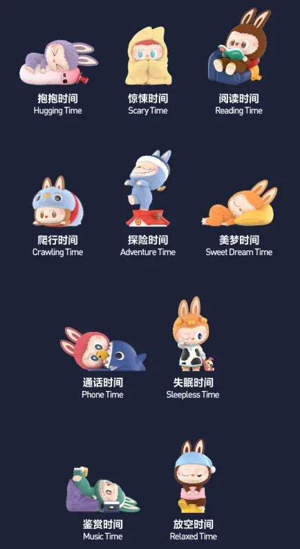 POP MART Labubu Monsters PVC-Figur Überraschungsbox