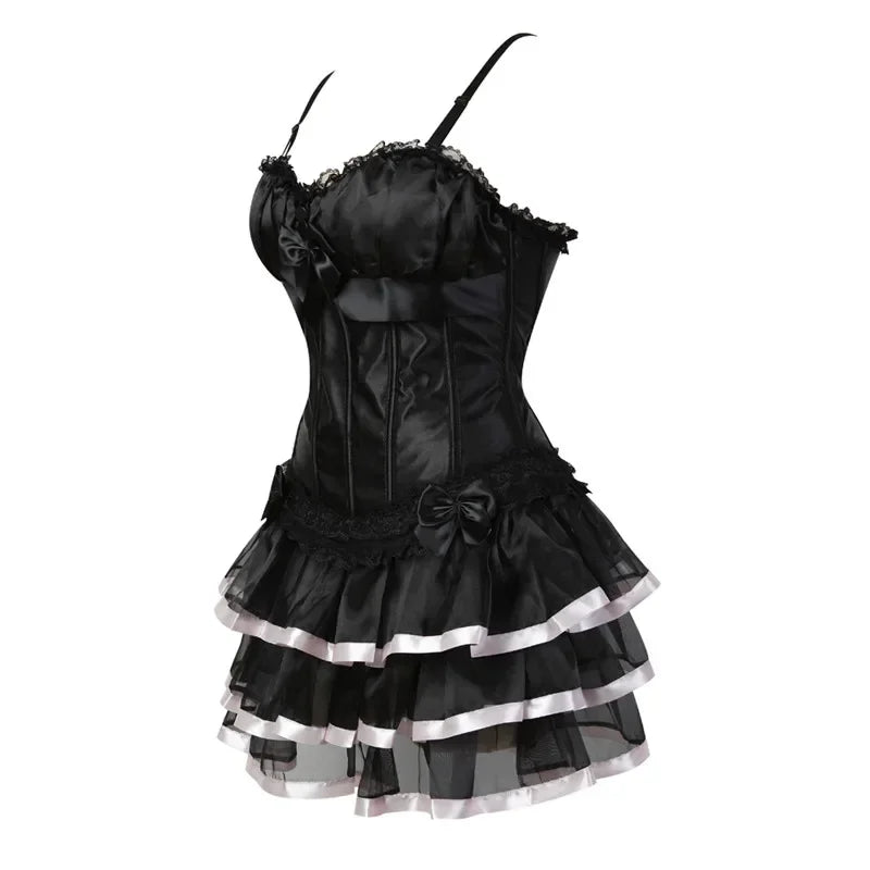 Korsettkleid mit Trägern und Rock – Auch in Großen Größen erhältlich