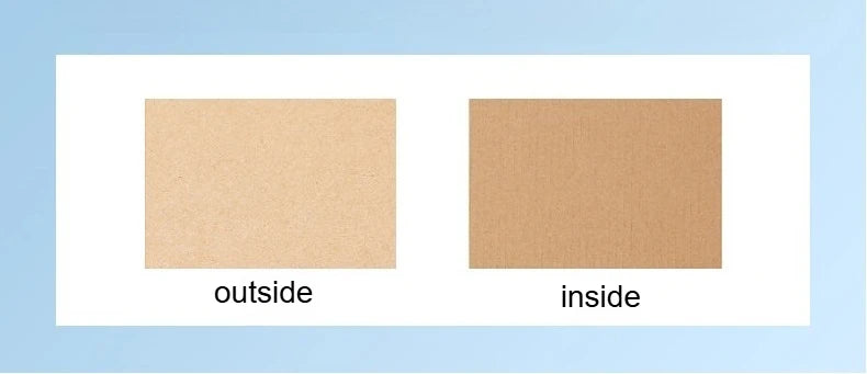 Dicke Faltschachtel, dreilagiger Karton, 10er-Packung in verschiedenen Farben