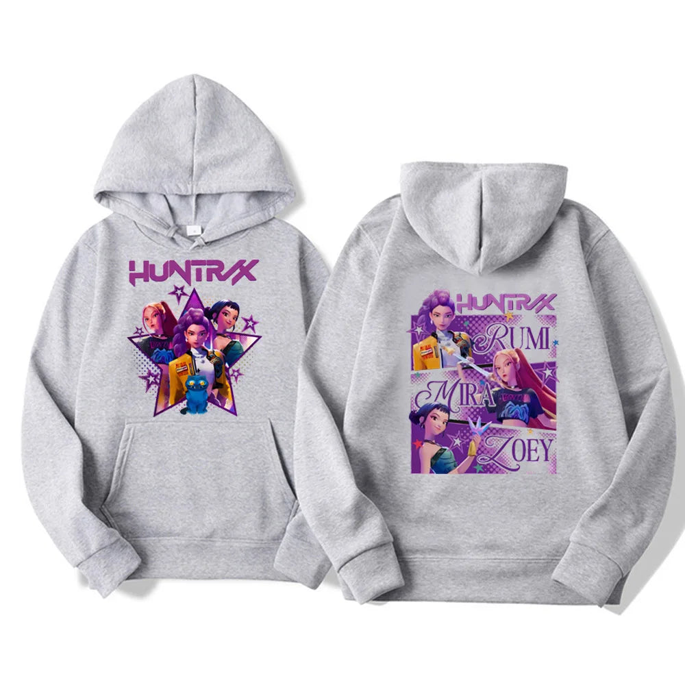 Huntrix Sweatshirt Harajuku Mira Rumi Zoey Limited Edition