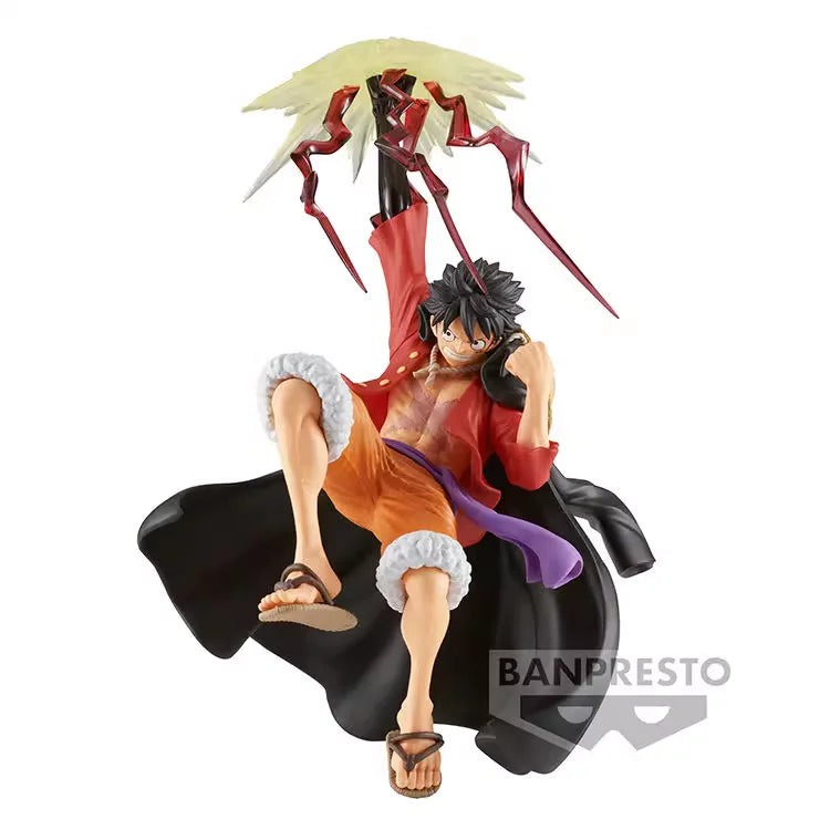 Bandai Original Banpresto Anime One Piece Battle Recording Collection BRC Luffy PVC-Figur Sammlerstück Spielzeug Geschenk