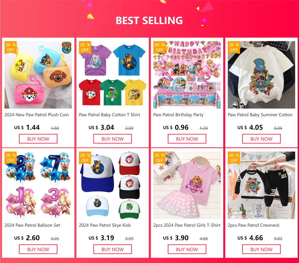 Sweat-shirt à capuche pour Sport, mignon, Paw Patrol, décontracté, dessin animé Paw Patrol, Patchwork, pull, automne, vêtements de Sport, cadeaux d'anniversaire, 2024 by LSDLBoutique.ch