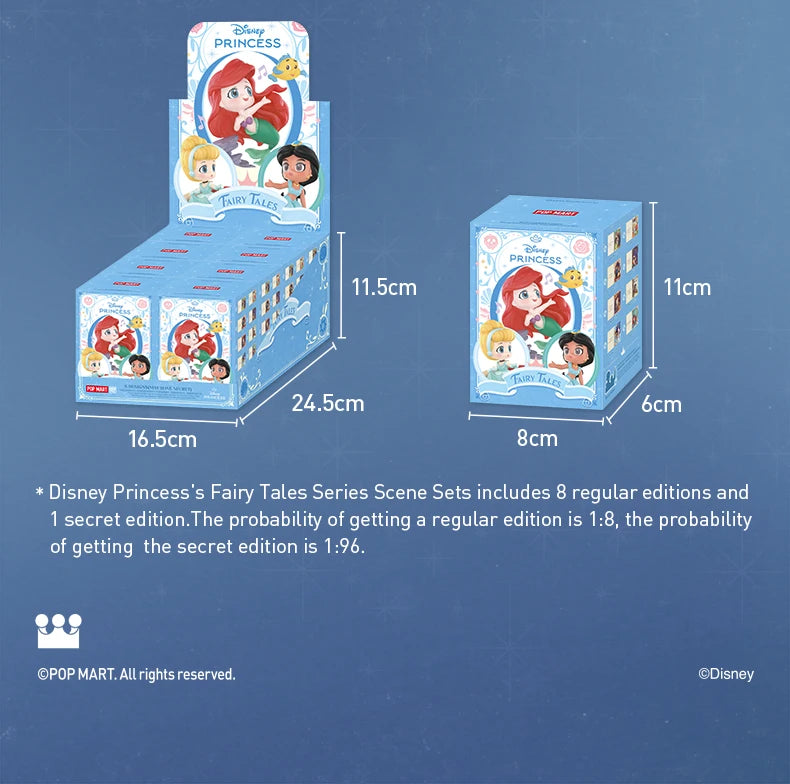POP MART Disney Prinzessinnen Märchen Szenen-Set Blindbox