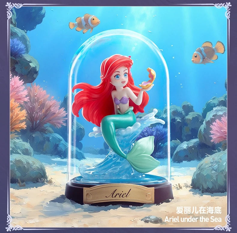 Pop Mart Ariel PVC-Figur Prinzessin Schreibtischdeko