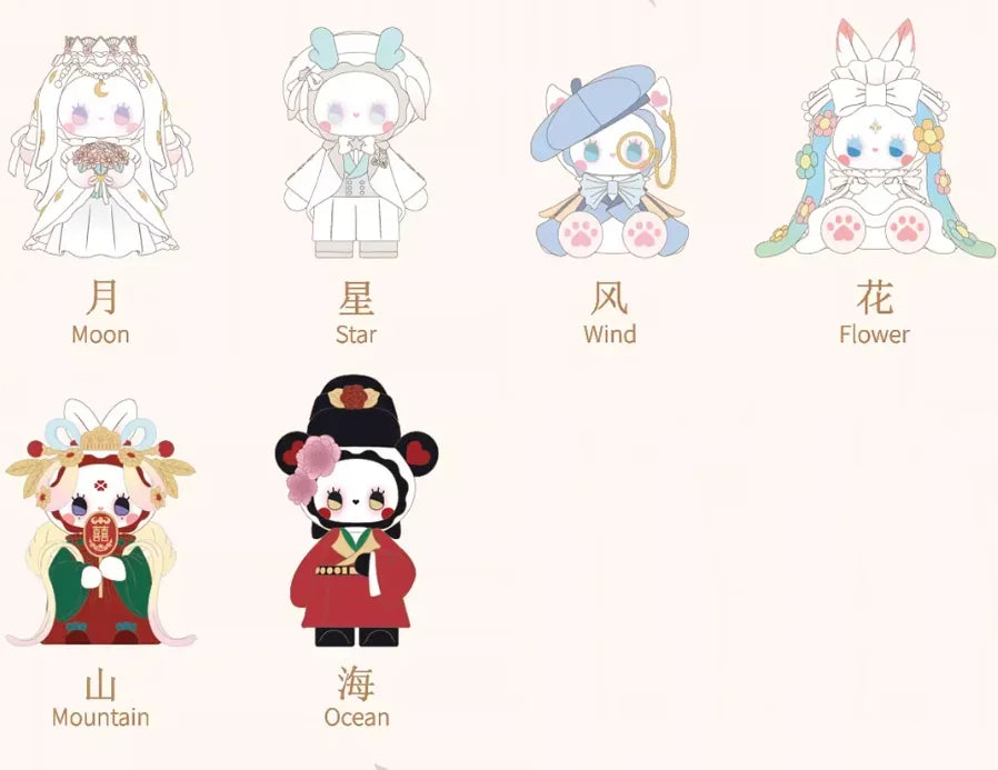 Emma Blind Box Emerald Secret Forest Cartoon Figur