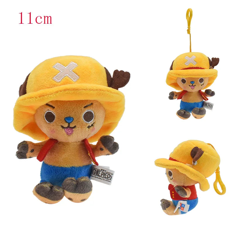Peluche One Piece – Personnages des Straw Hat Pirates – Mini Tony Chopper et Compagnons