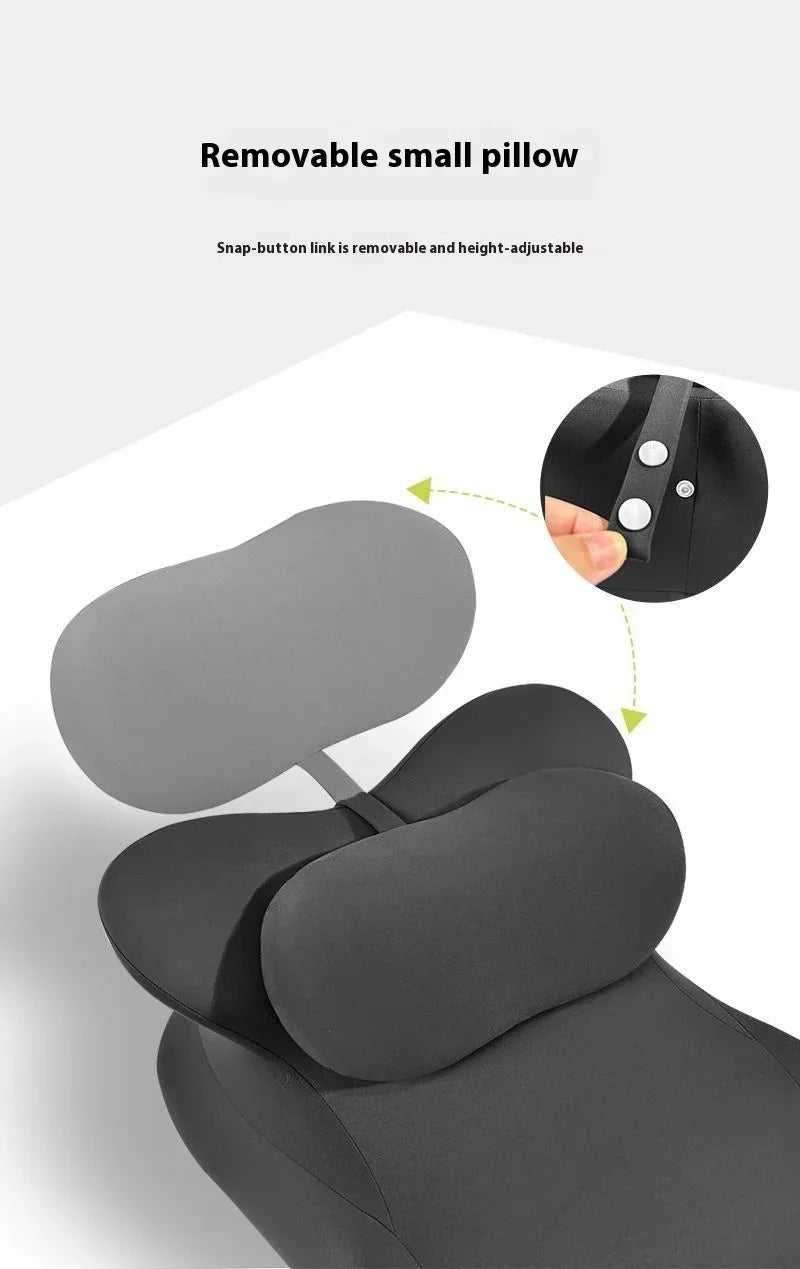 Oreiller Multifonction Mémoire De Forme Gris Chevet