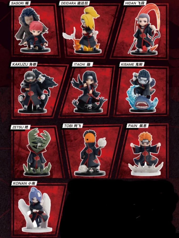 POP MART Naruto Shippuden Akatsuki Arc PVC-Figur