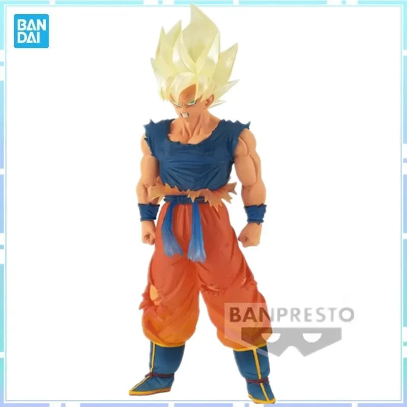 Bandai Original Banpresto Anime Dragon Ball Clearise Son Goku Super Saiyan PVC Actionfiguren Sammlermodell Spielzeug