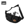Lee Sac Banane Nylon Noir Étanche Bandoulière Réglable