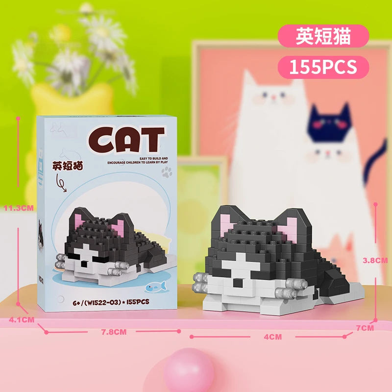 Ensemble De Briques Animaux Micro Blocs De Construction Pour Enfants Adultes Décoration Jouets Compatibles Lego ABS by LSDLBoutique.ch