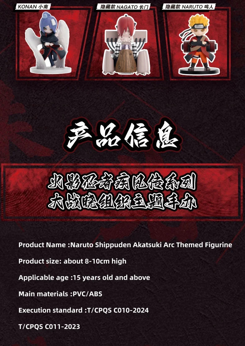 POP MART Naruto Shippuden Akatsuki Arc PVC-Figur