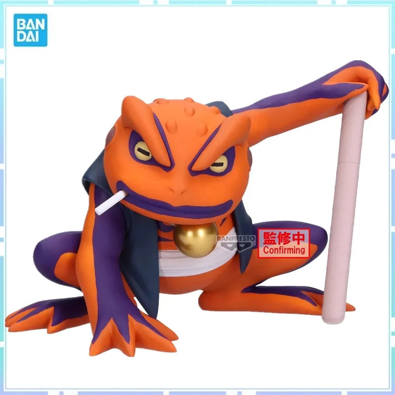 Bandai Original Banpresto Anime Naruto Shippuden Gamakichi PVC Sammlerfigur Modell Spielzeug Geschenke